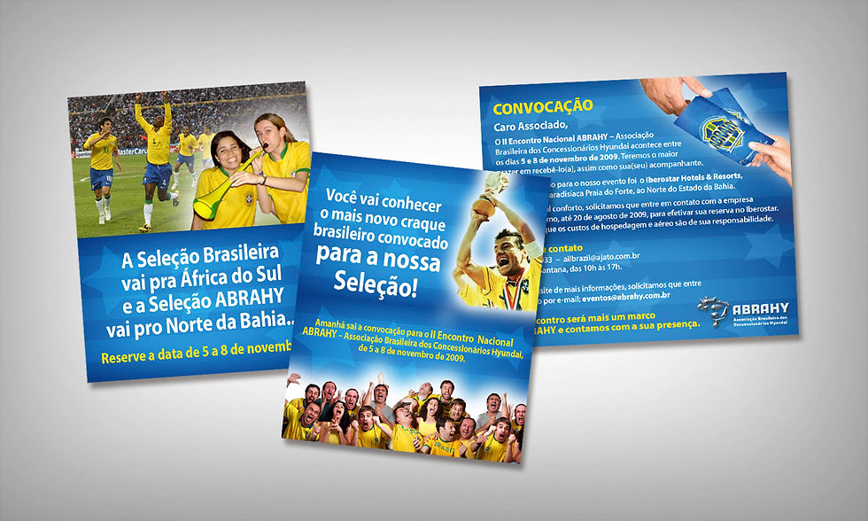 Teasers e Convite Eletrônico