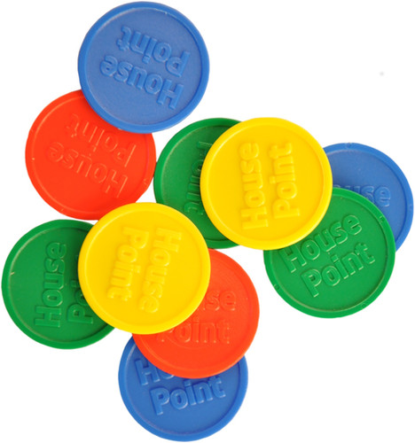 Mixed Large 35mm House Point Tokens-Pack of 1000 Tokens | toucospring2017