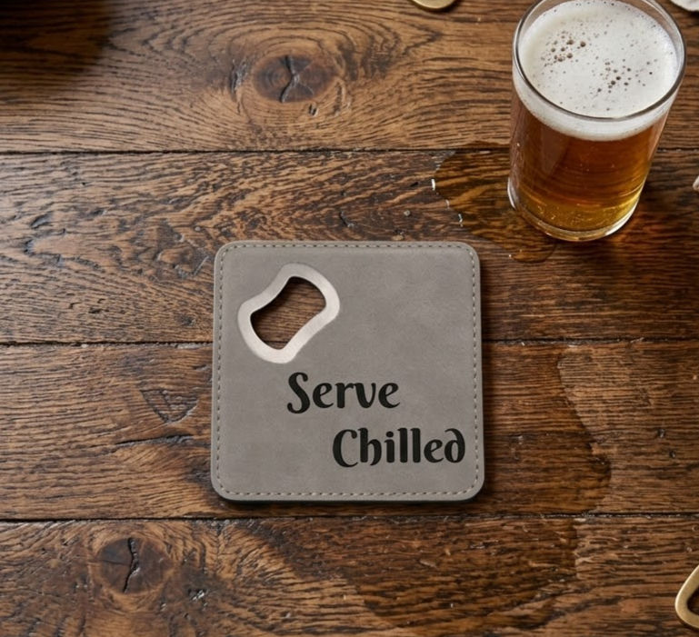 Thumbnail: Coaster & Bottle Opener Combo