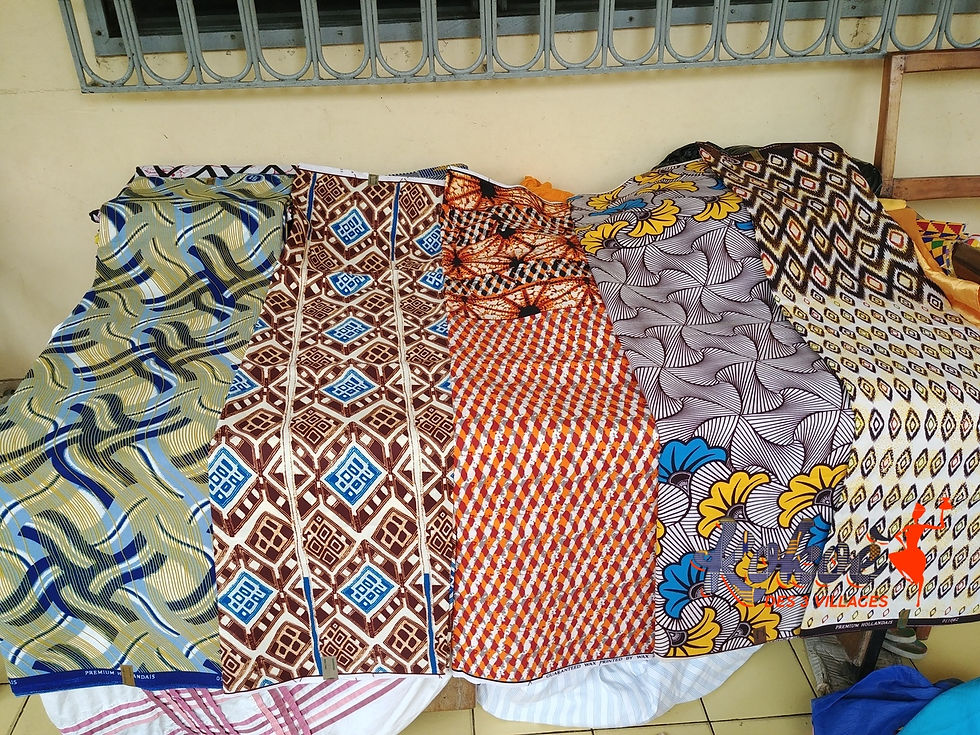 Miniature : Tissus Wax en coupon