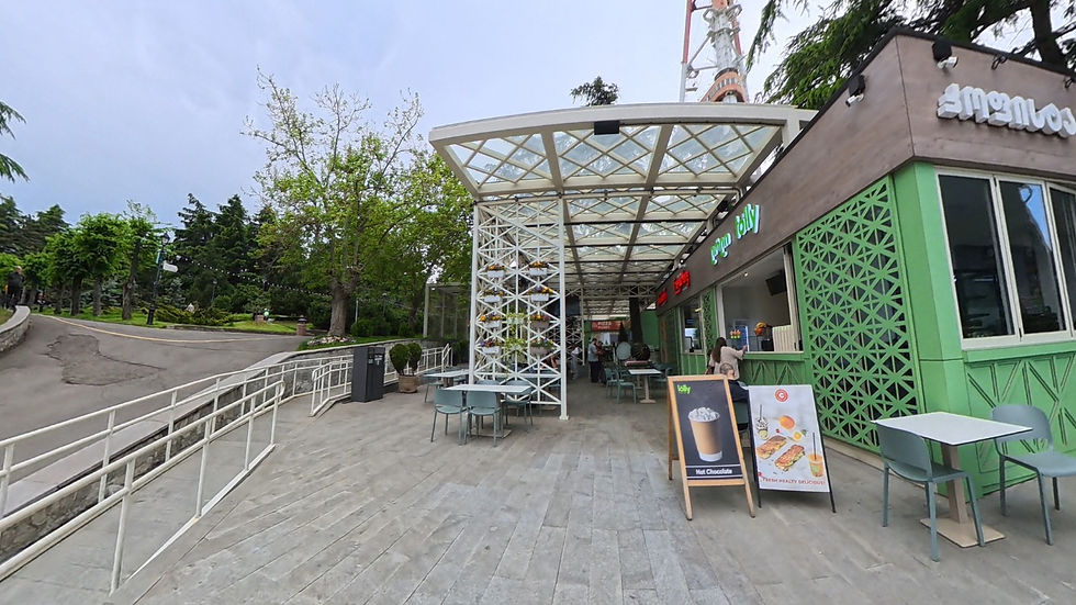 The Mtatsminda food court