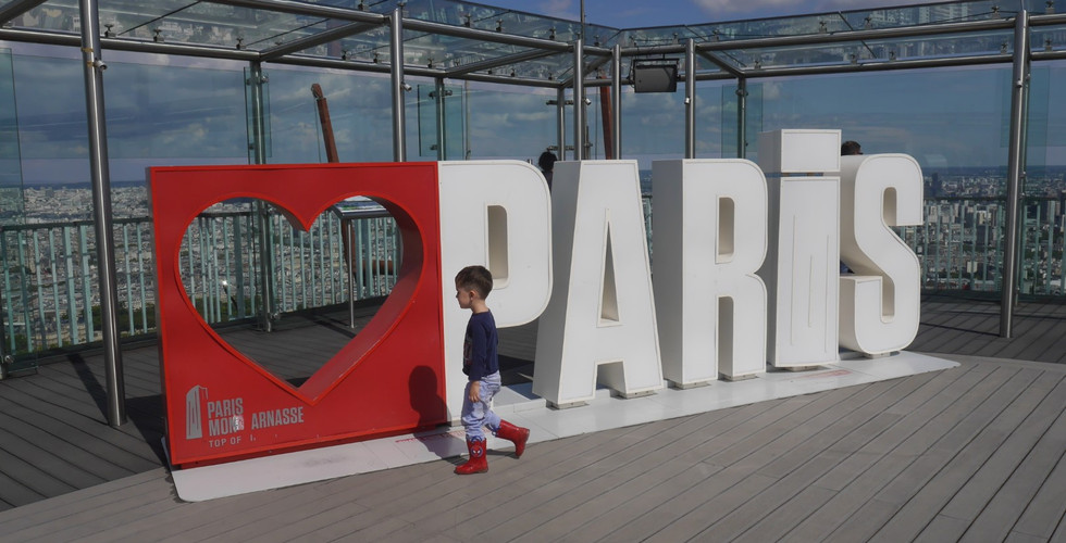 I love Paris and kid