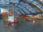 The children's area at Gino Paradise
