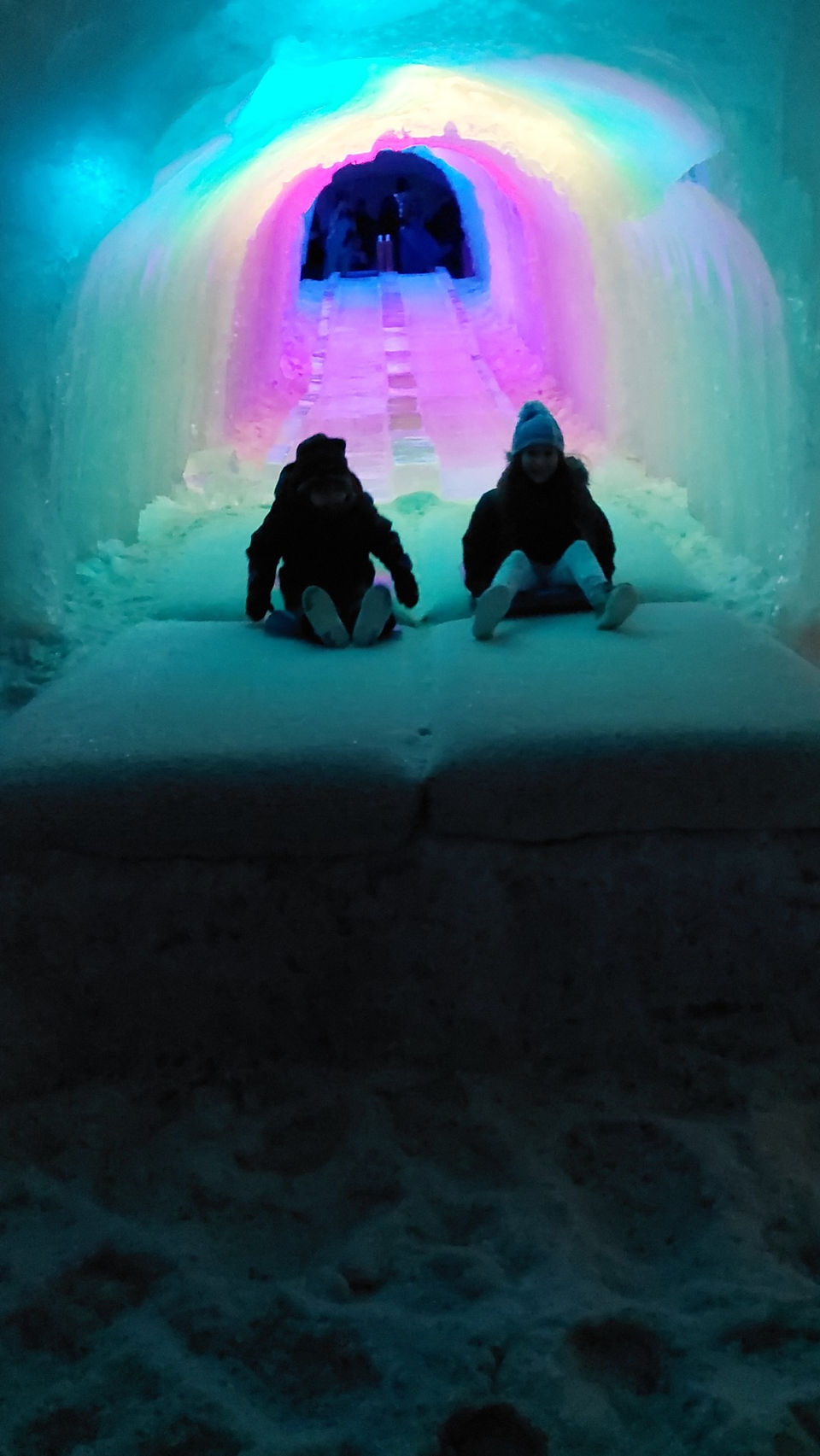 The Ice Castles in Cripple Creek