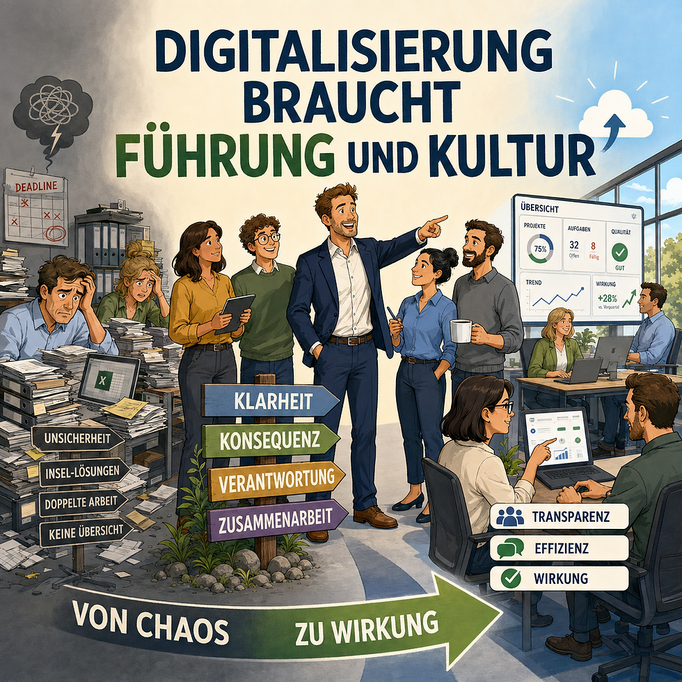 Digitalisierung beginnt mit Führung und Kultur