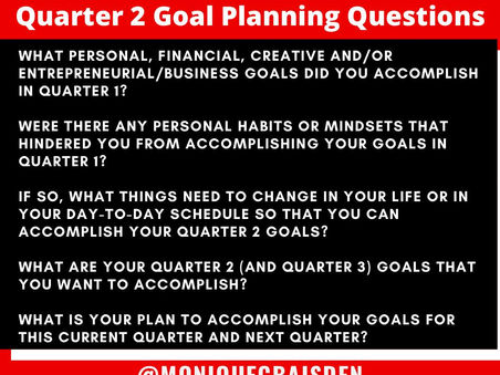 Coach Mo's Quarter 2 Goal Planning Questions