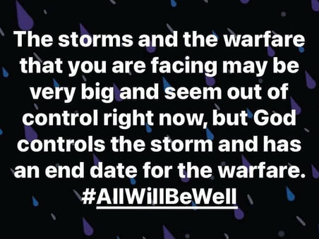 Mo's Moment of Inspiration: God Controls the Storm!