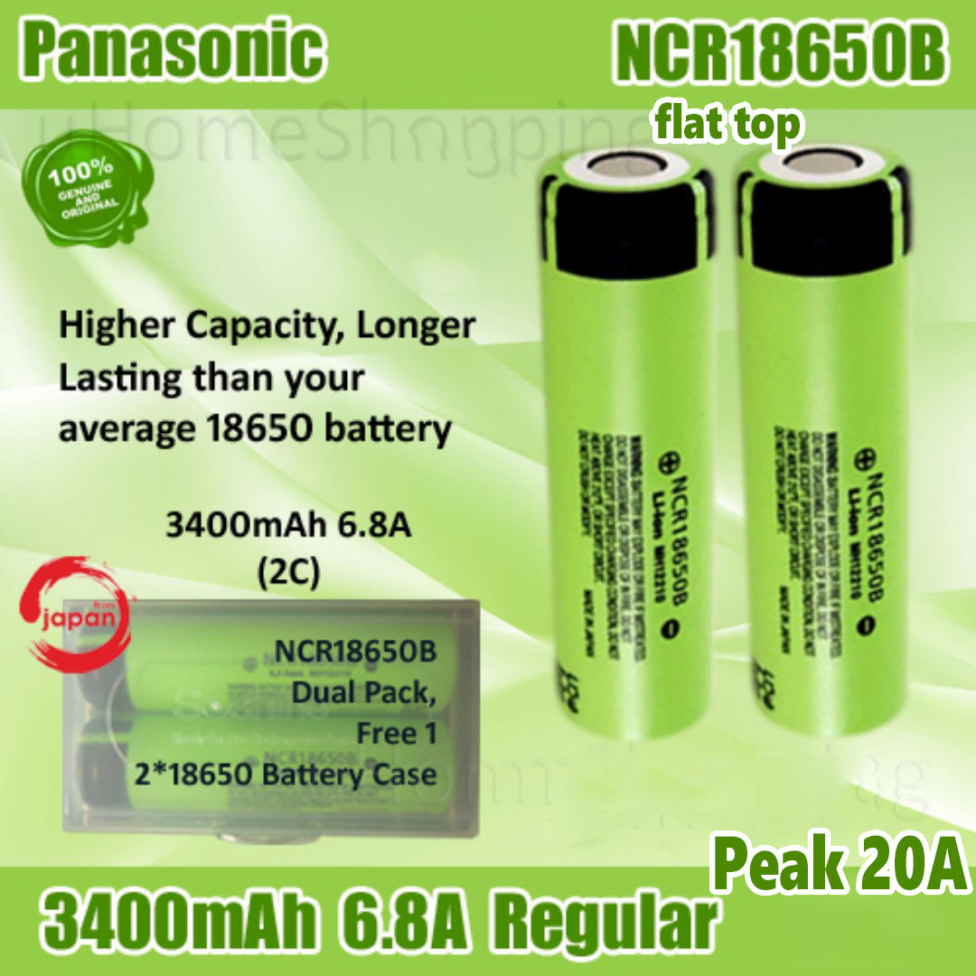 Panasonic 3400mAh Li Ion Battery
