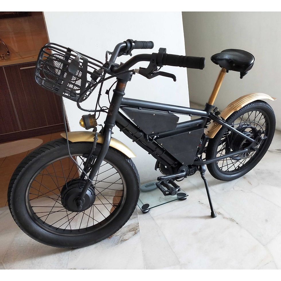 Thumbnail: 2WD 400W + 400W 48V 18Ah Ebike