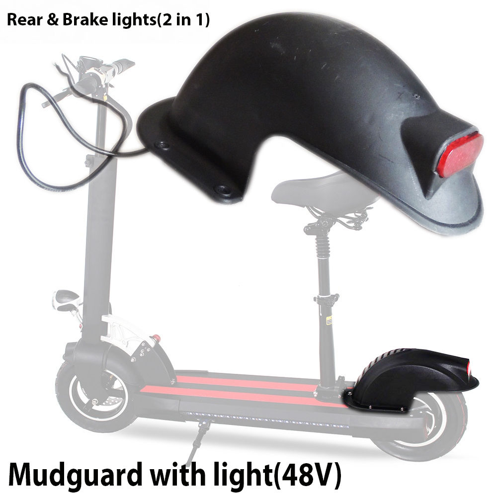 Escooter Mudguard with Light