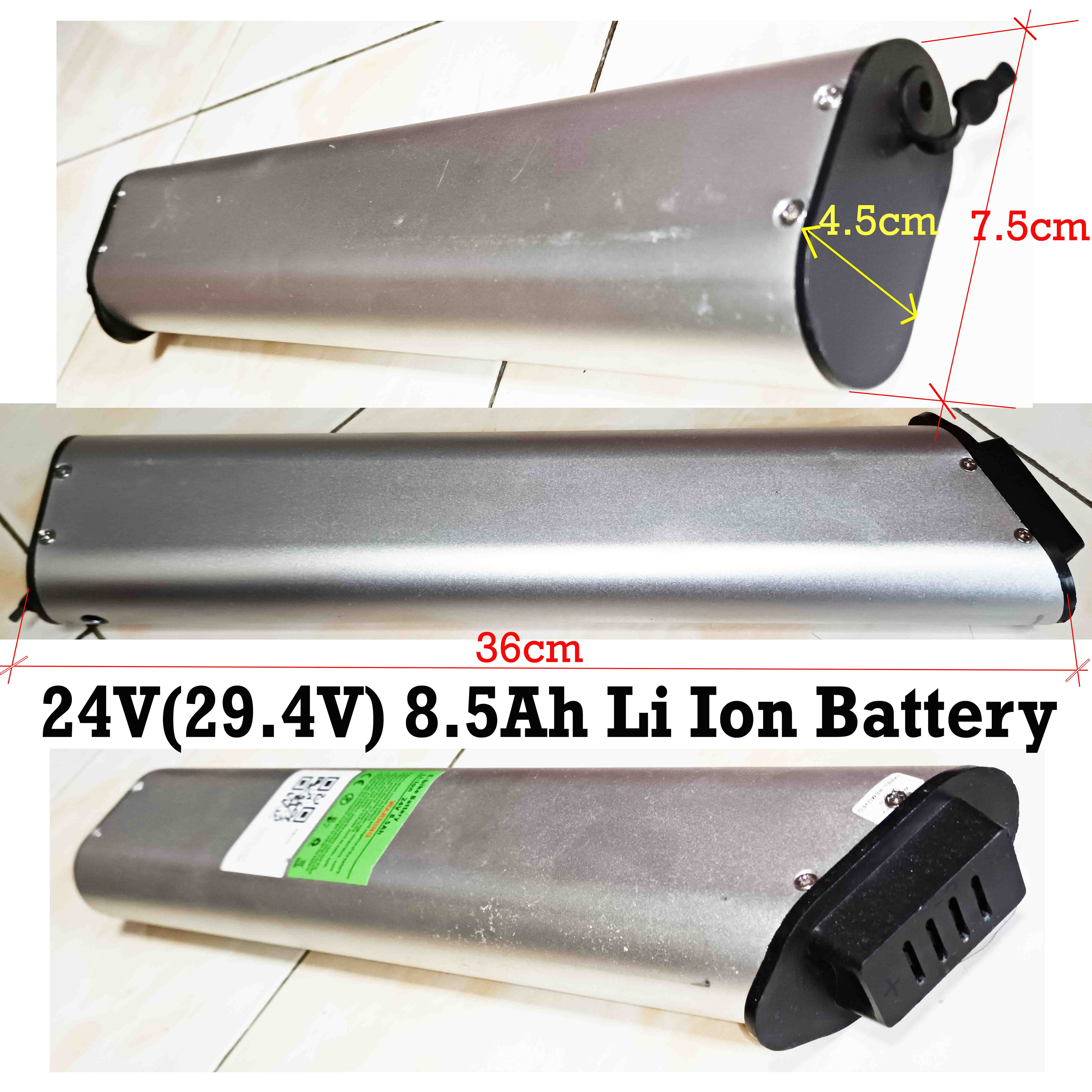 24V(29.4V) 8.6Ah Li Ion