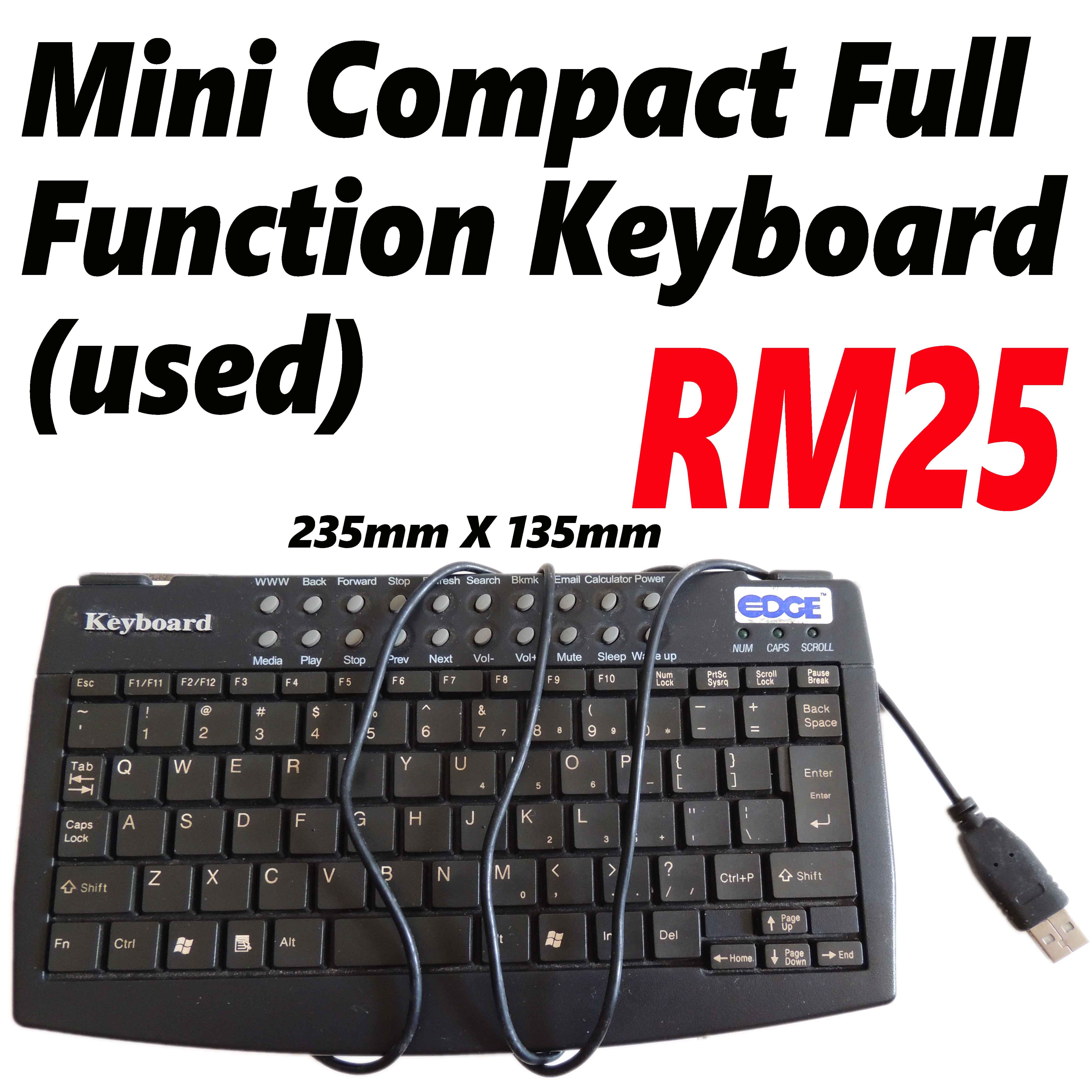 Mini Compact Keyboard (used)