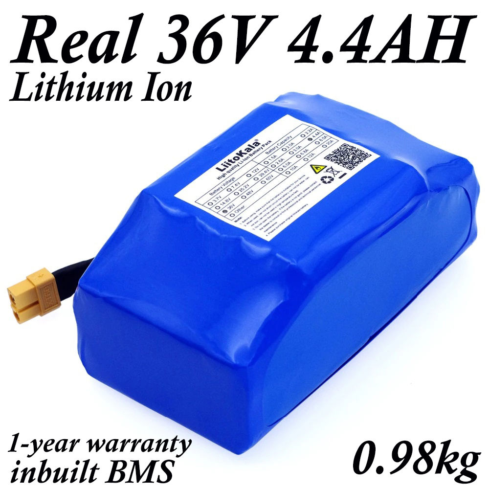36V 4.4Ah Lithium Ion Battery
