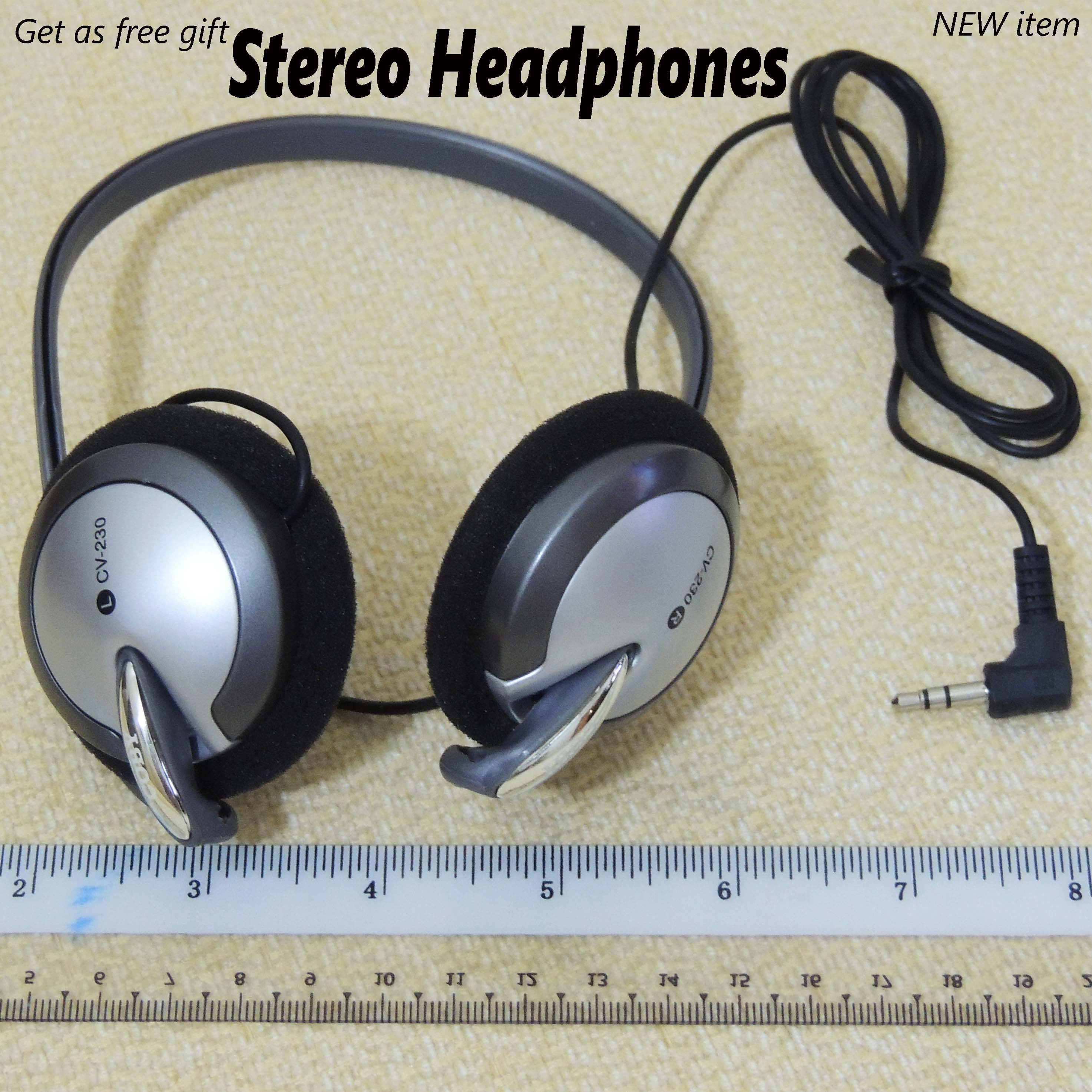 Wired Stereo Headphones