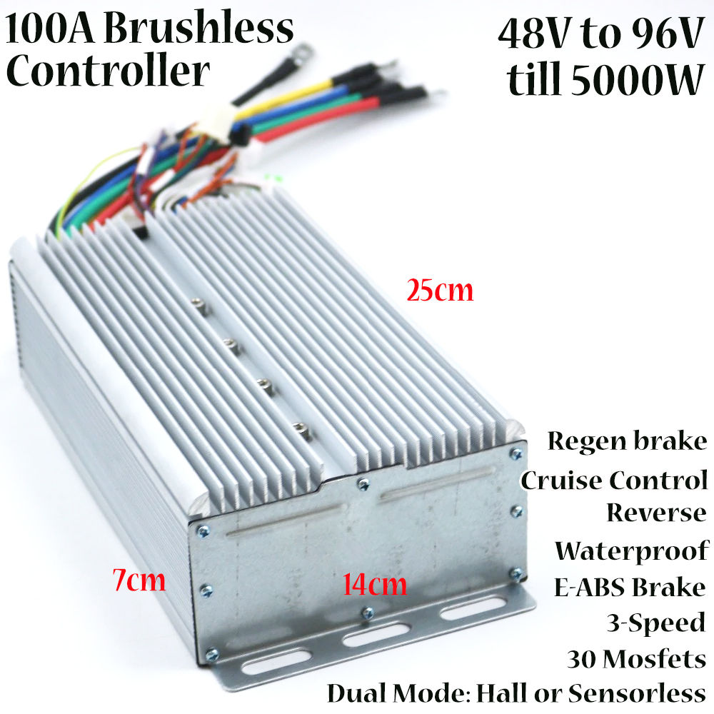 100A 5000W Brushless Controller