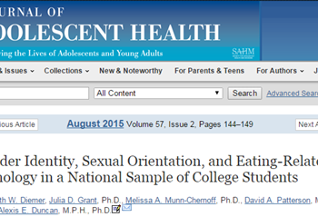 Focusing on EDs in Understudied Sexual Minorities