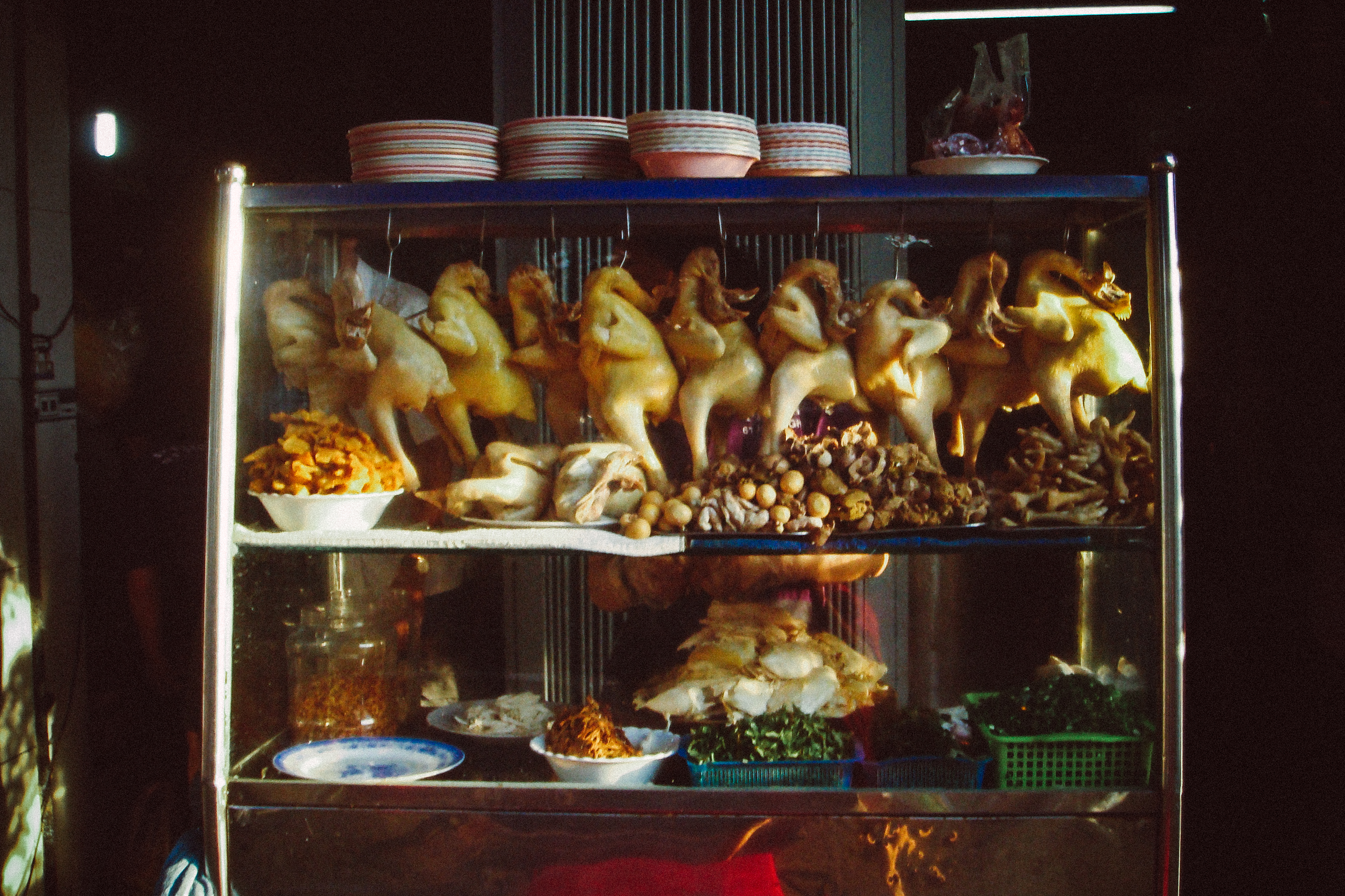 Arranged Food and Objects