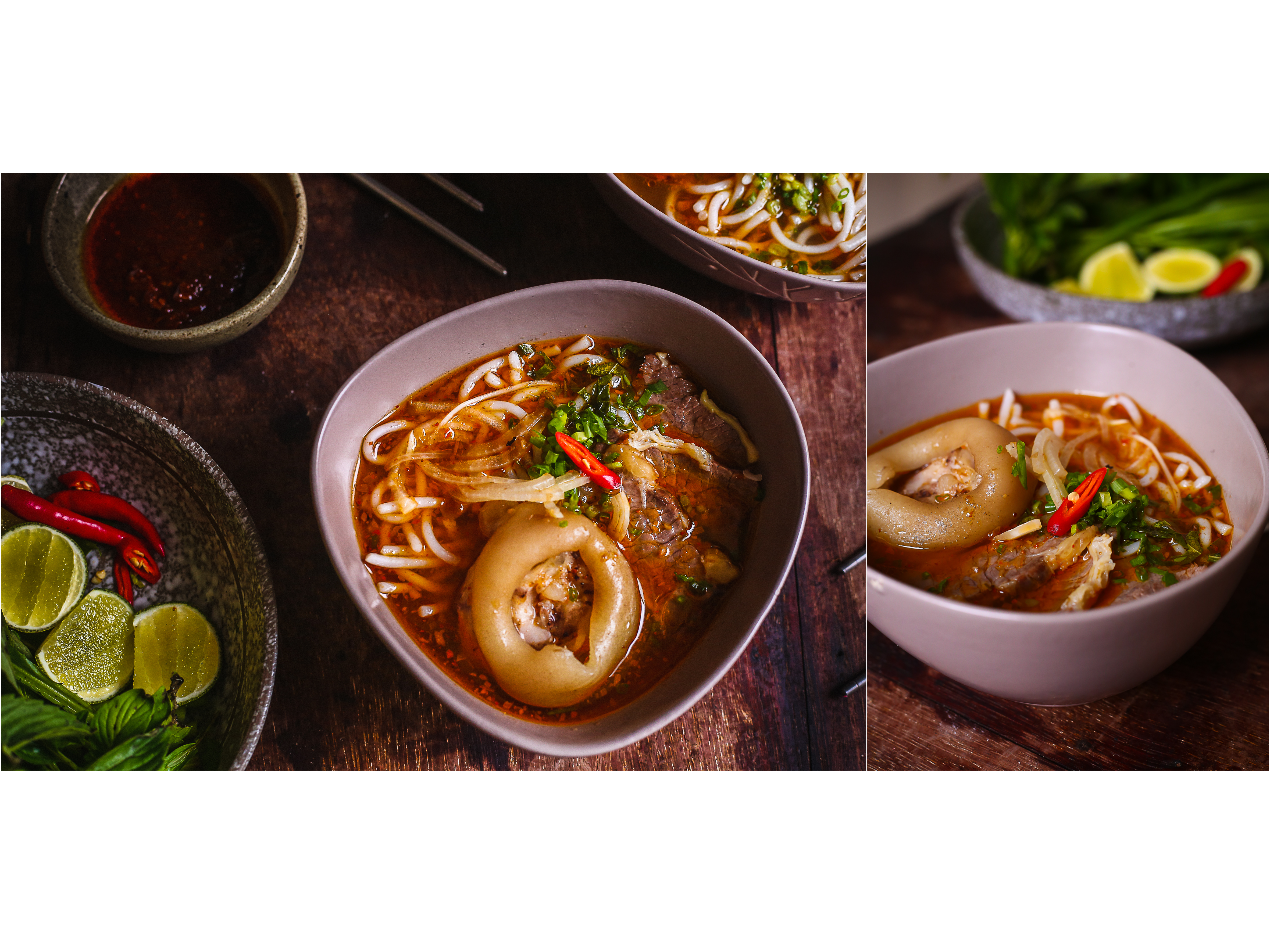 Arranged Food and Objects