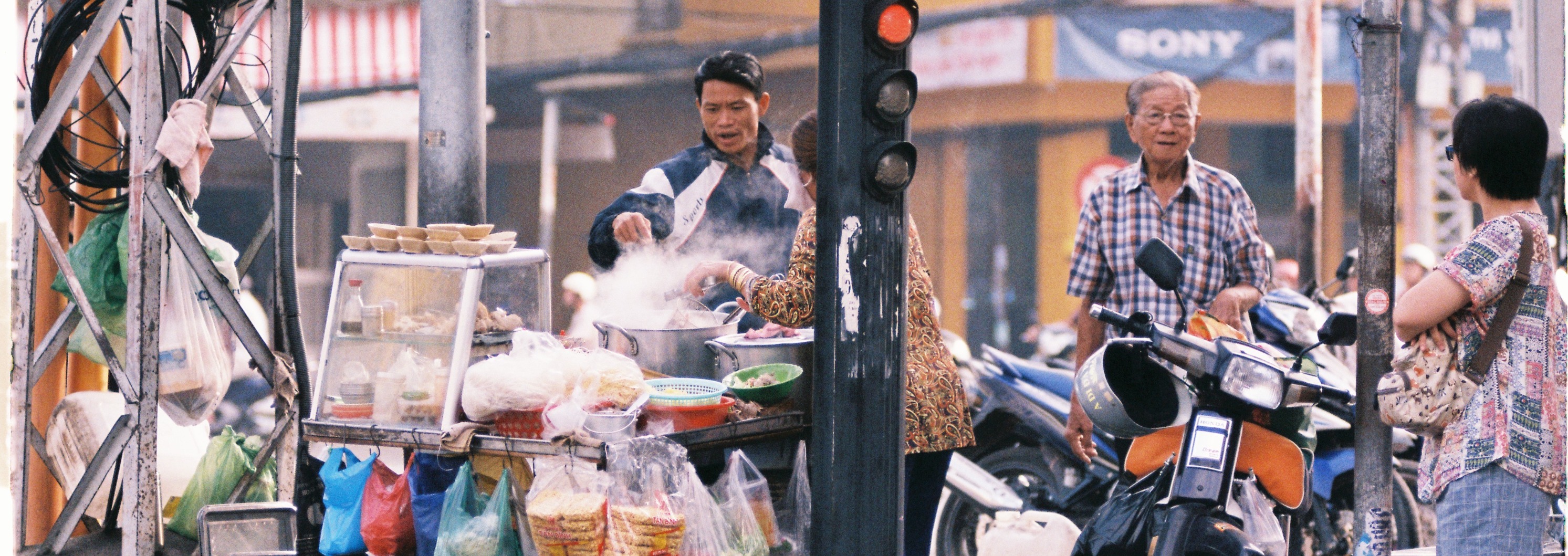 Arranged Food and Objects
