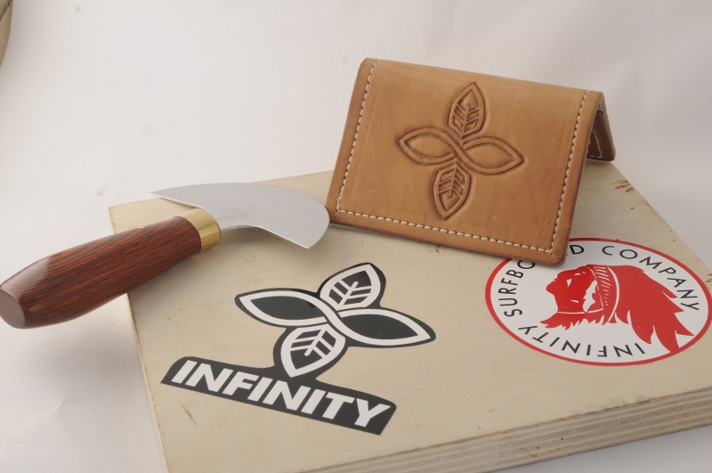 Infinity Hand Tooled Standard Wallet
