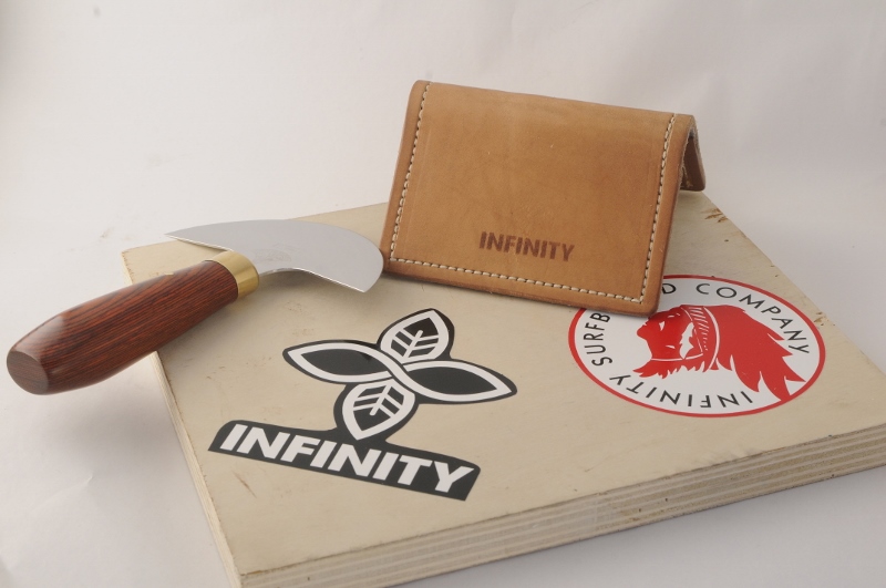 Infinity Standard Wallet with Laser Engraving