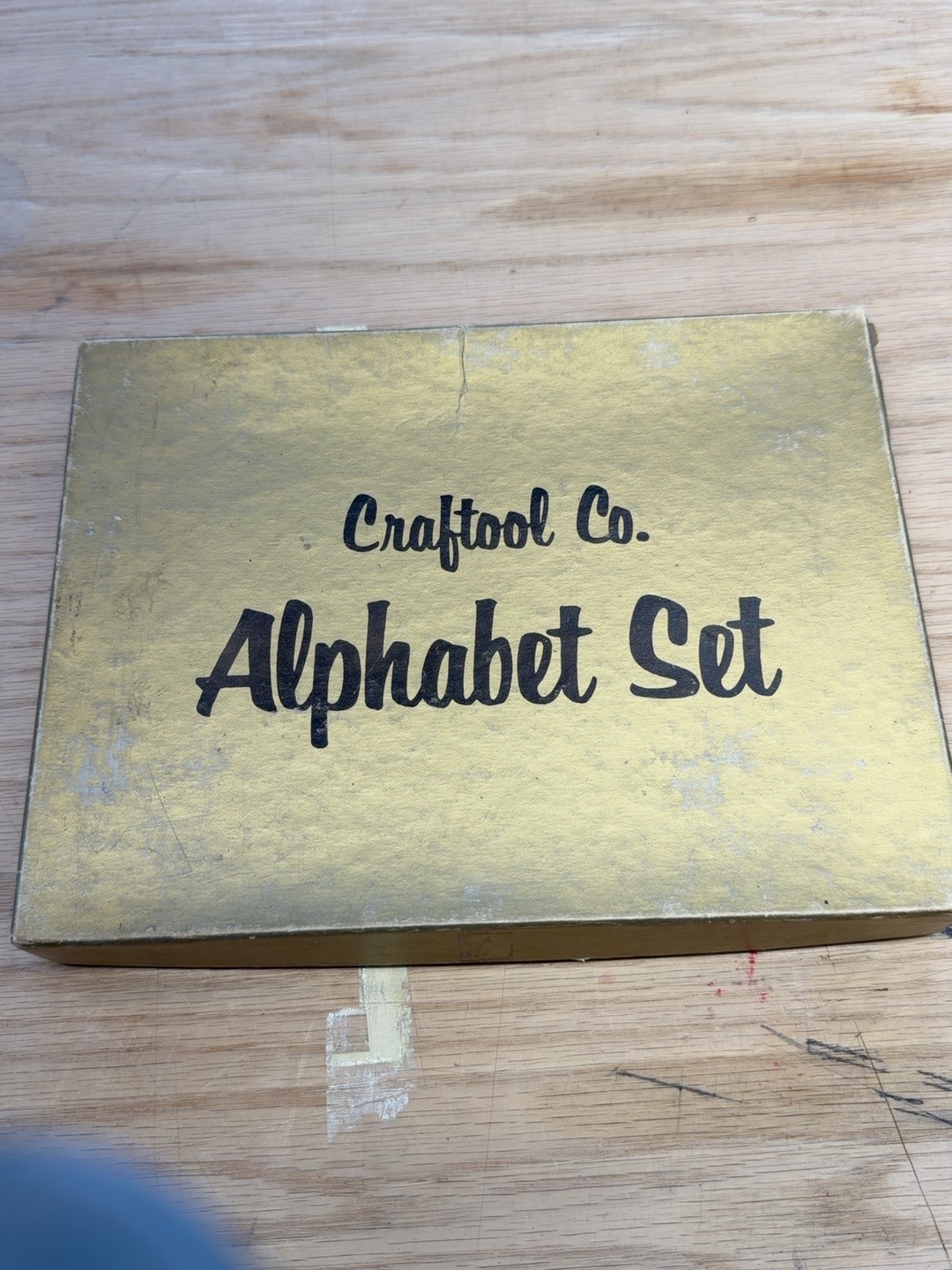 Vintage Alphabet Stamp Set — detail 1