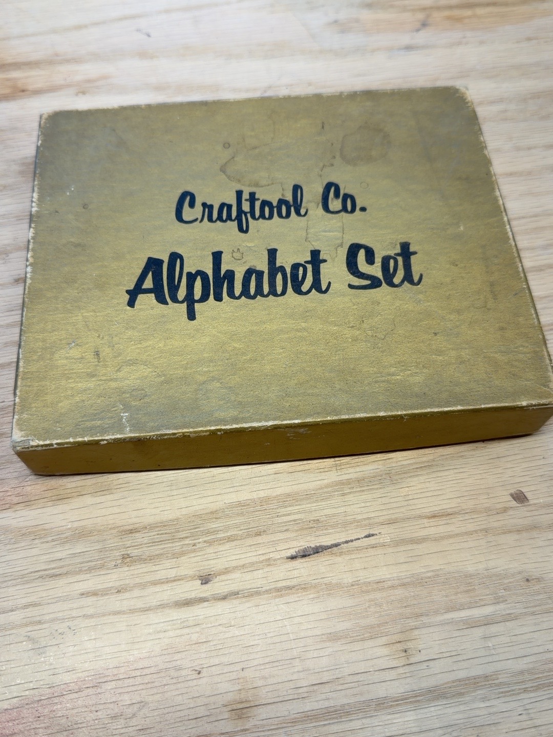 Craftool ½-inch Alphabet Stamp Set — detail 2