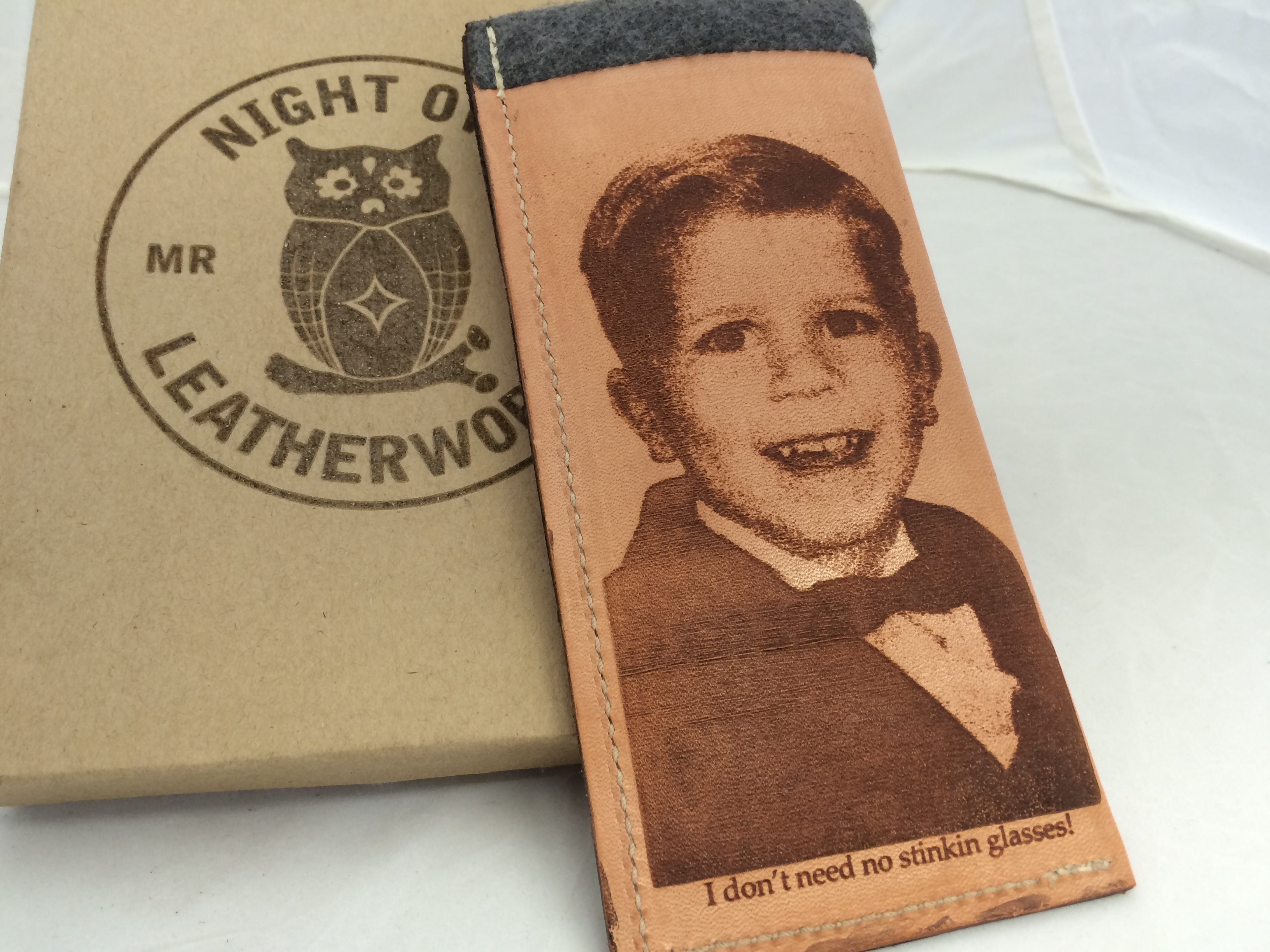 Eyeglass Case J Shepherd Back