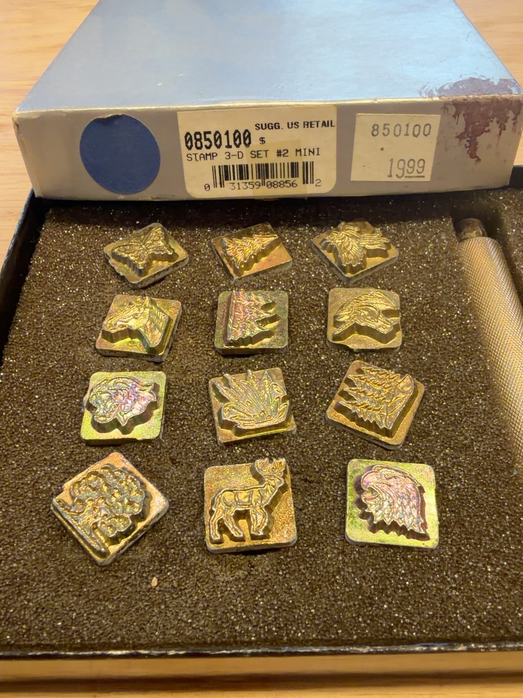 Mini 3-D Decorative Stamp Set — detail 1