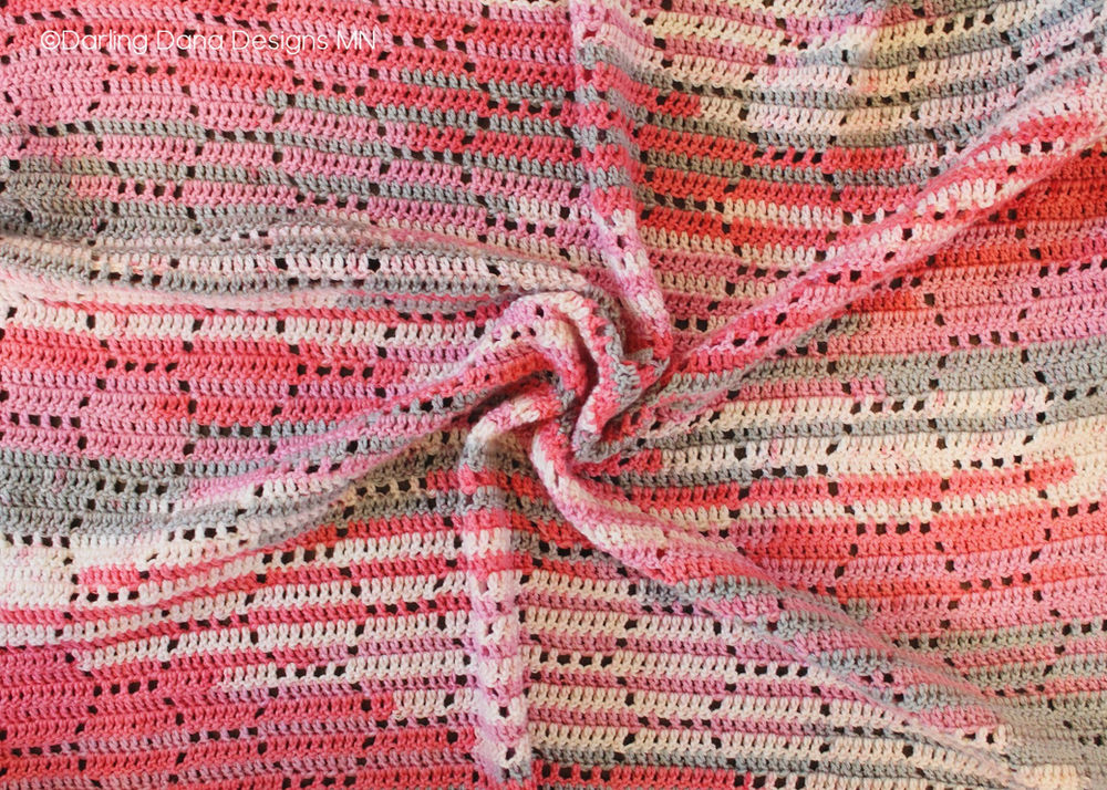 The Bees Knees Baby Blanket Crochet Pattern