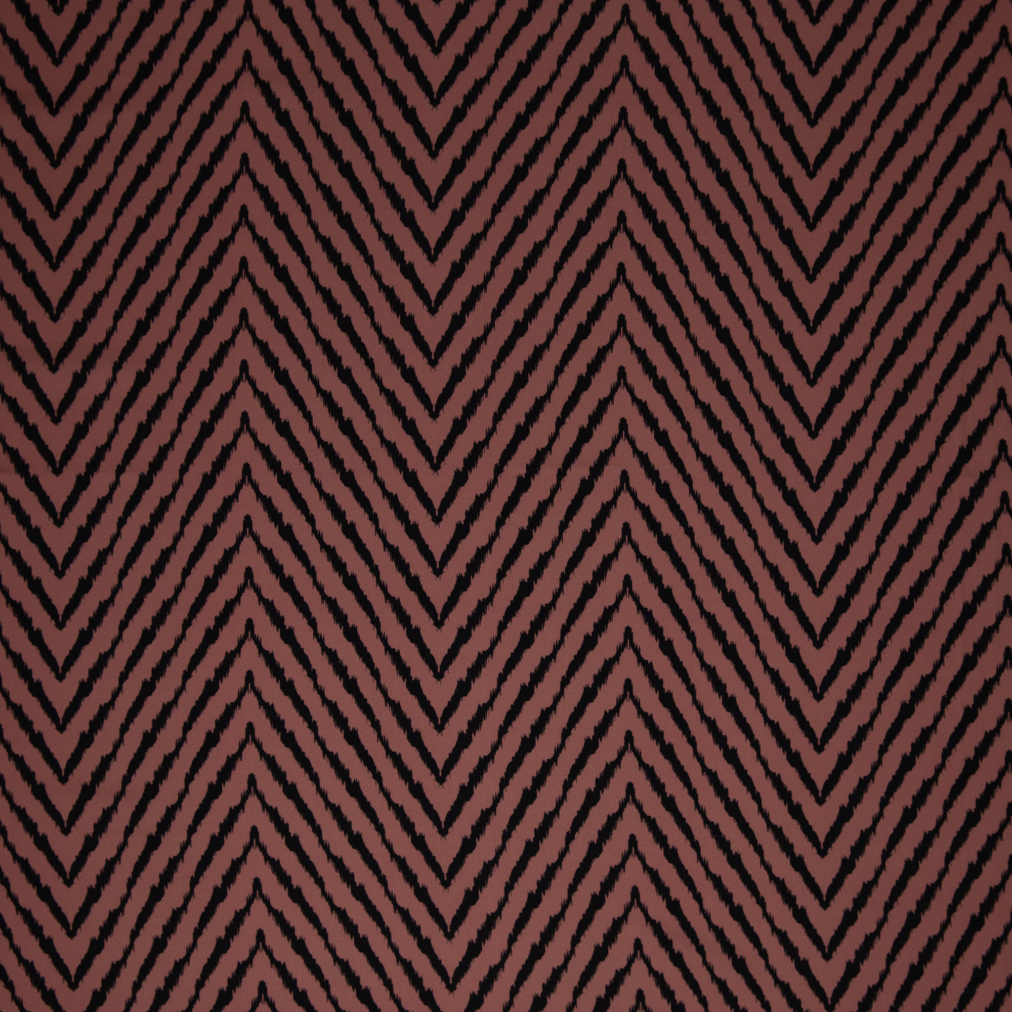 Zick-Zack, altrosa-schwarz