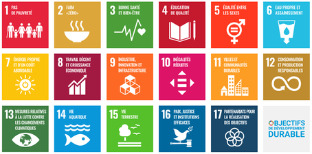 Connaissez-vous les 17 objectifs de développement durable ?