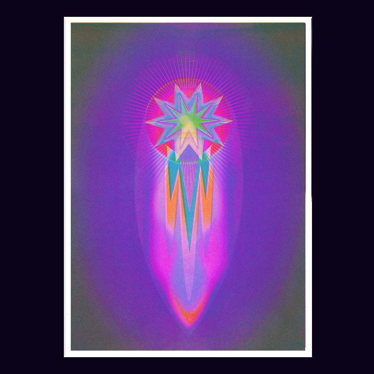 Riso print meteoriet A3