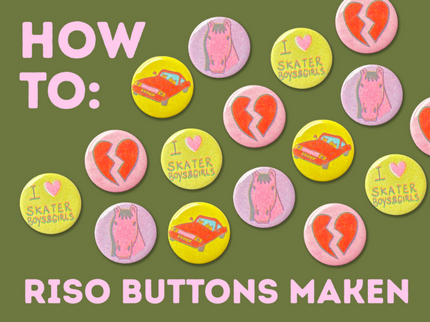 how to: riso buttons maken