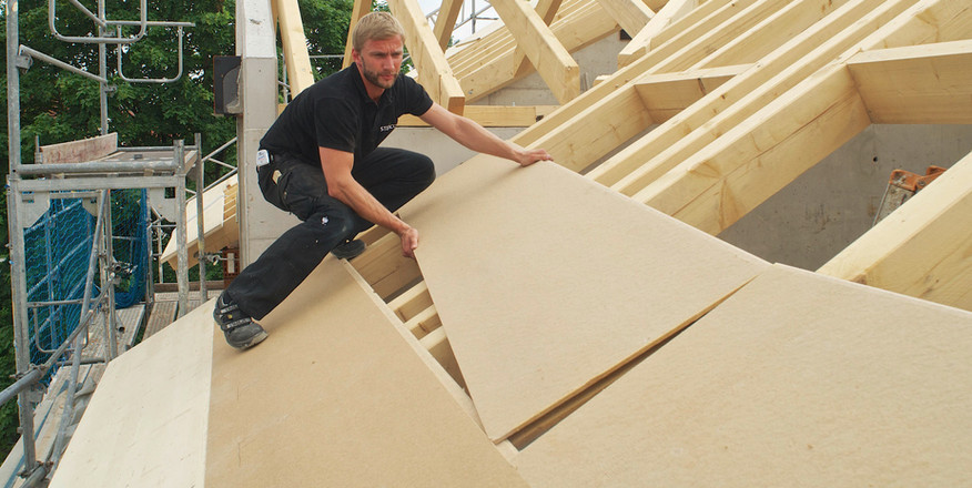 Above the Roof rafters Insulation Panel