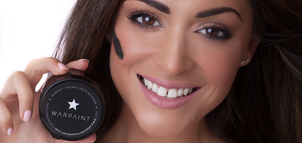 Warpaint Natural Teeth whitening charcoal toothpaste UK | Distributor