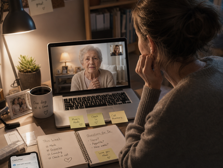 Long-Distance Caregiving: Navigating the Silent Shift in Your Parent's Care from Afar