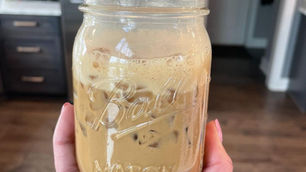 Iced Brown “Sugar” Cinnamon Oatmilk Latte