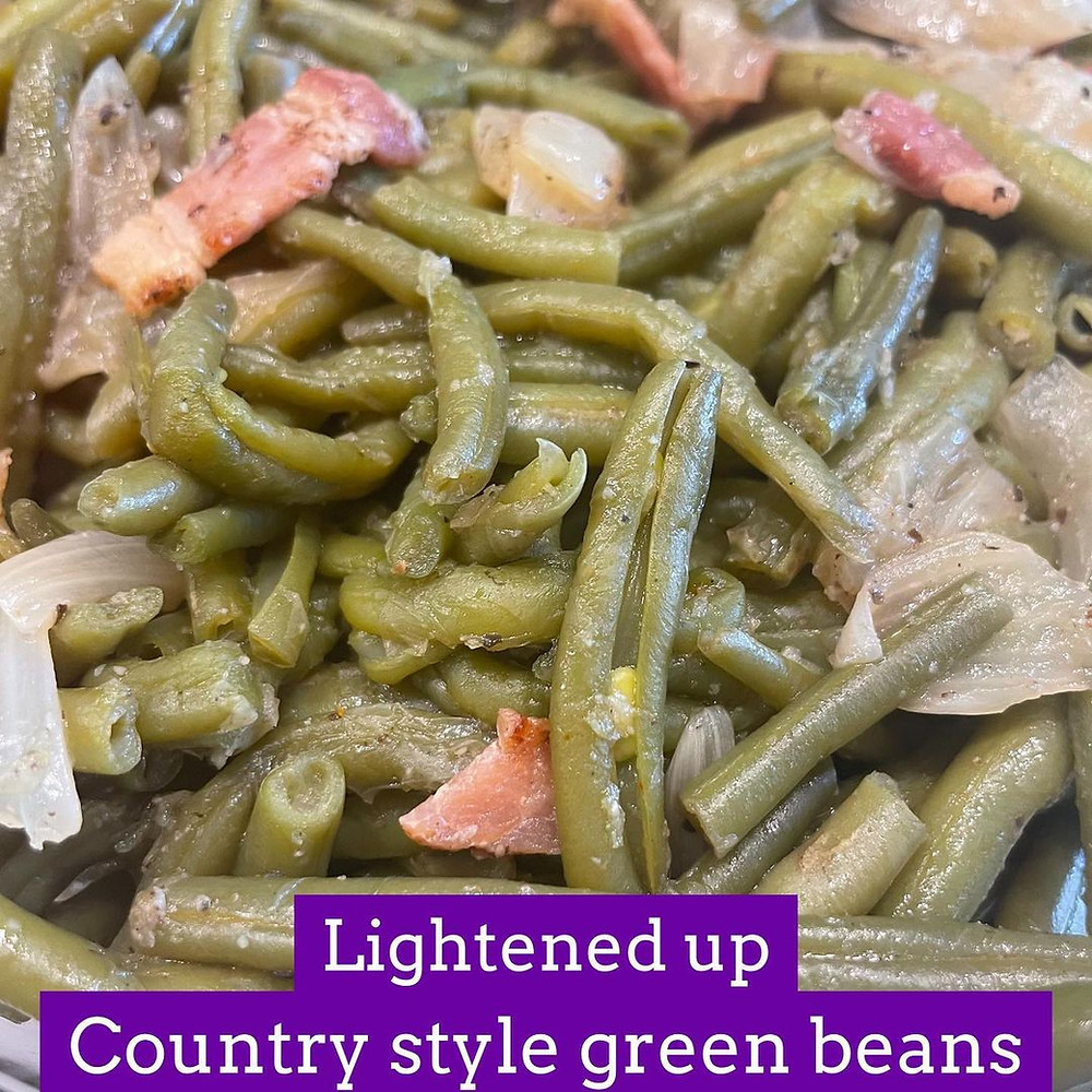 Lightened Up Country Style Green Beans