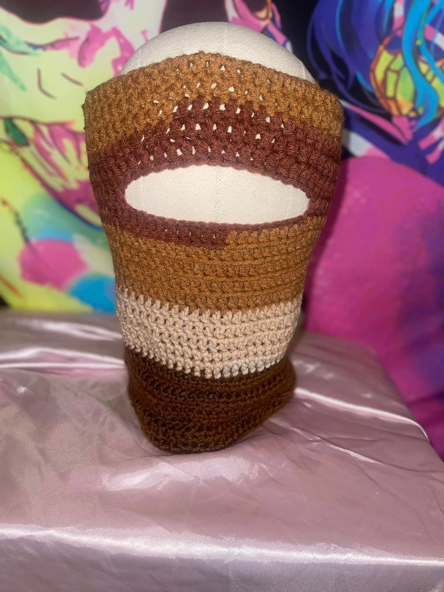 COZY COFFEE TOP-OFF SKI MASK