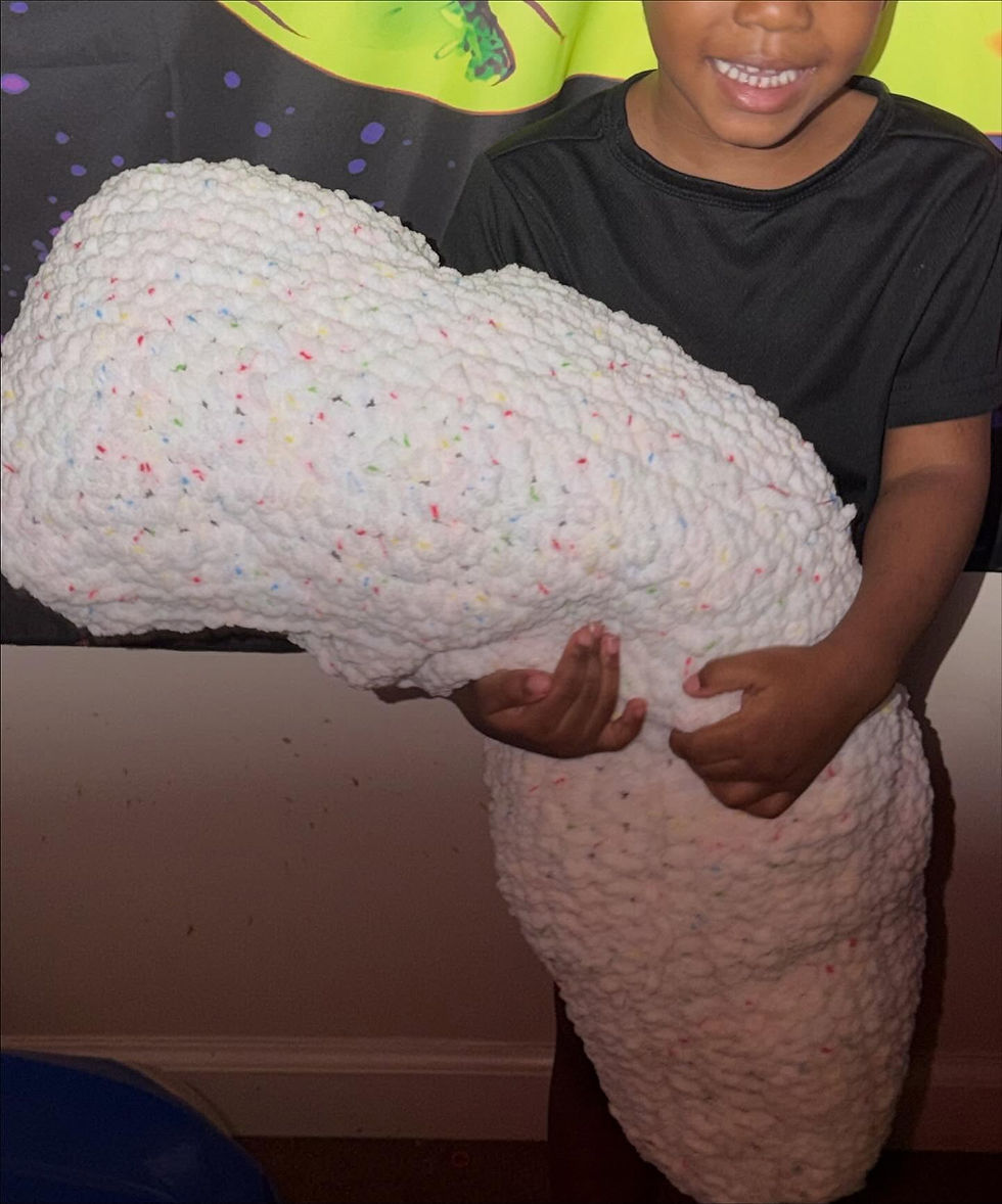 Skyscraper Sprinkles Body Pillow