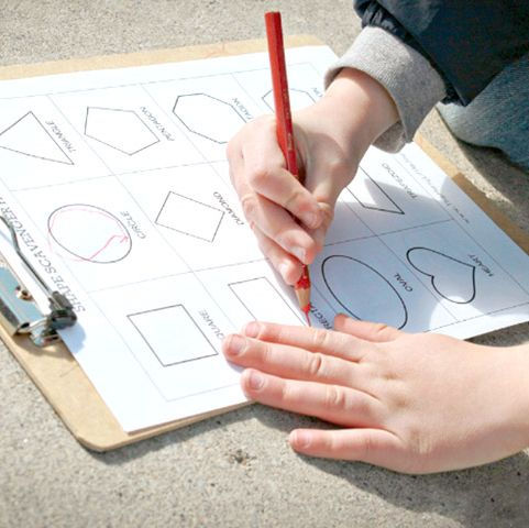 Shape Scavenger Hunt: Toddler - Preschool