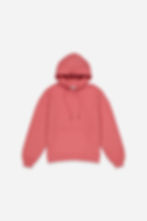 hoodie capuche sweatshirt imprimé vieux rose coupe oversize coton premium meus paris pour homme