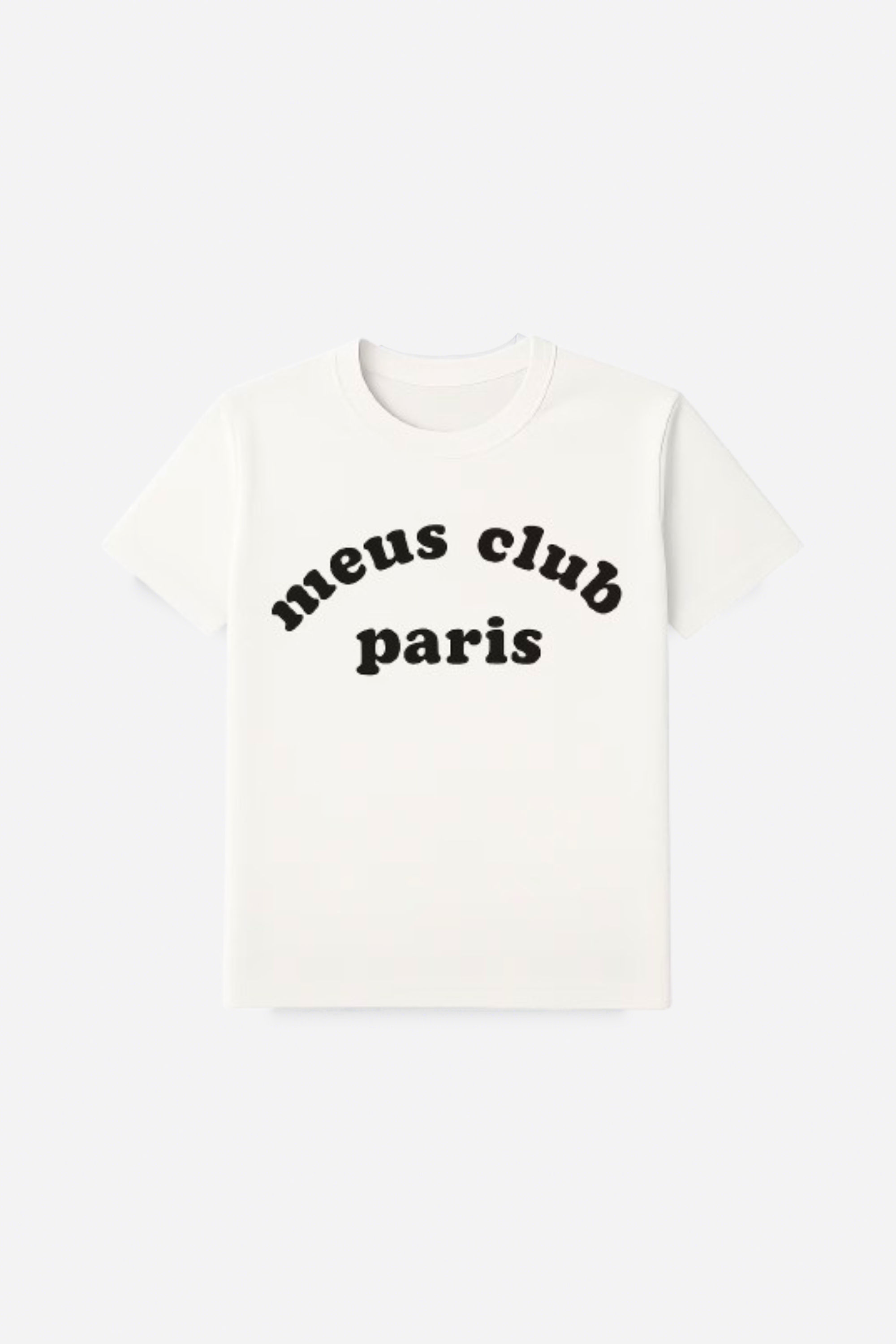 T-shirt meus club Paris blanc 