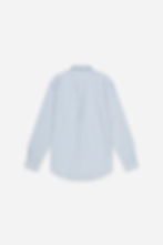 chemise oxford bleue vue de dos