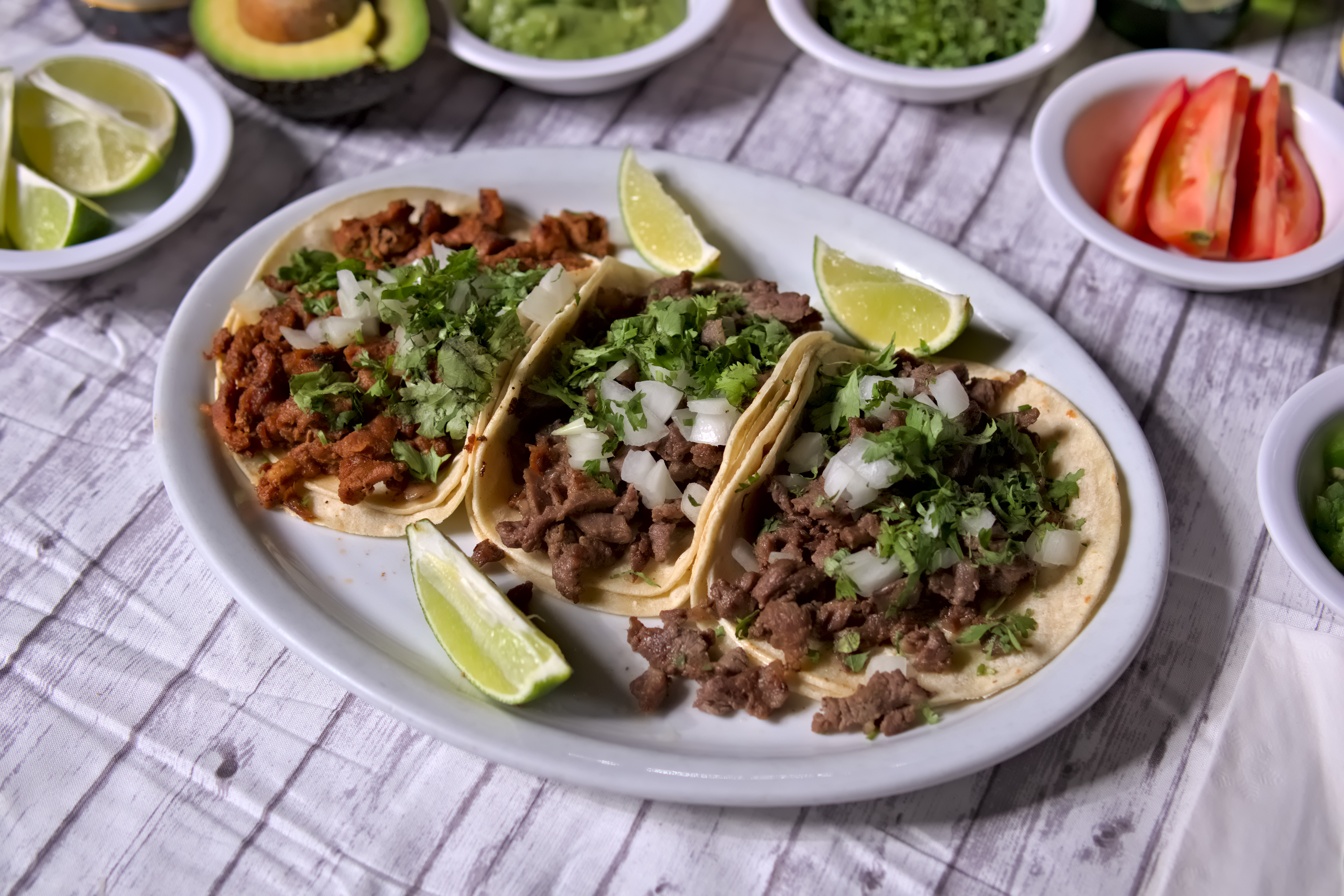 Arranged Food and Objects