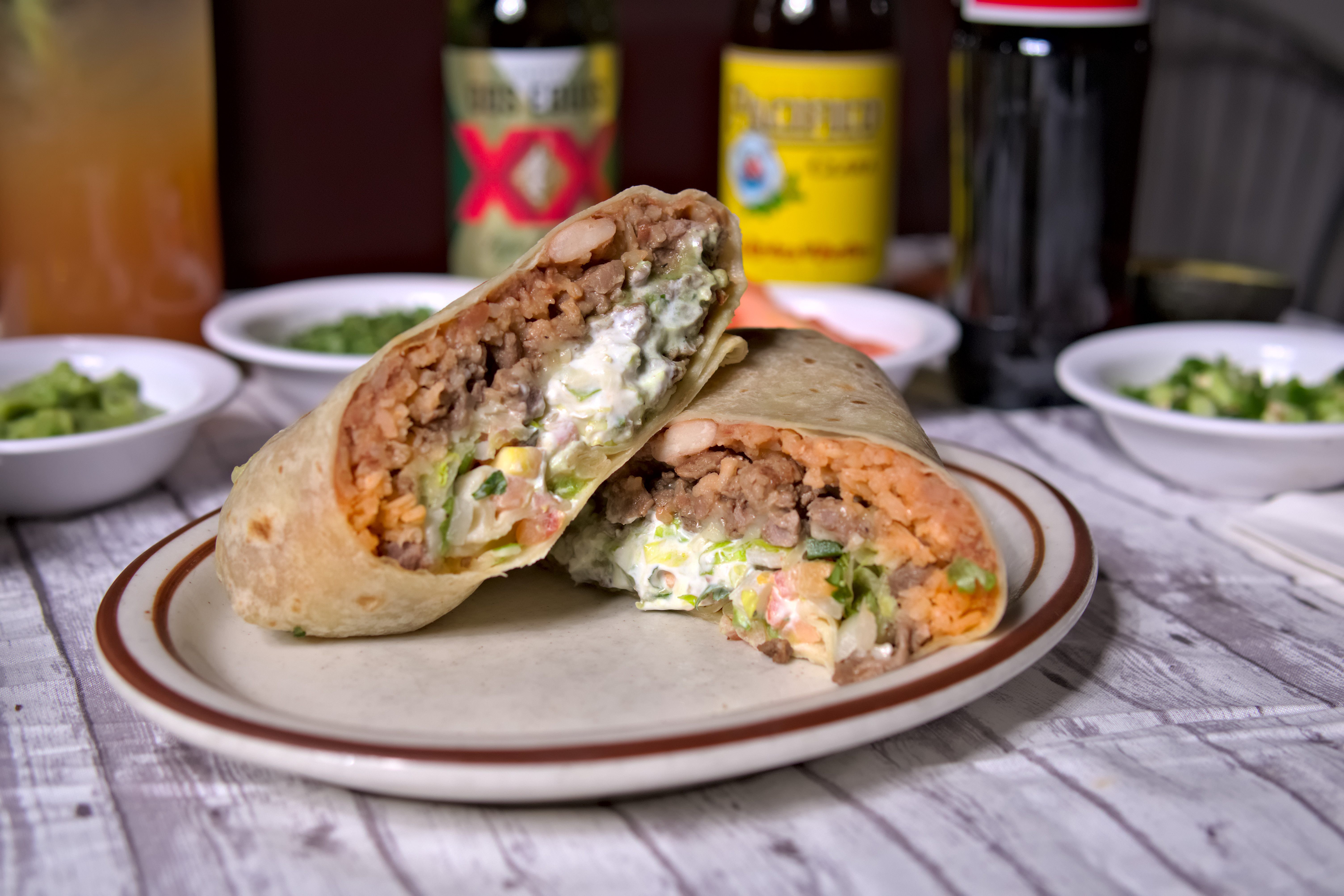 Arranged Food and Objects