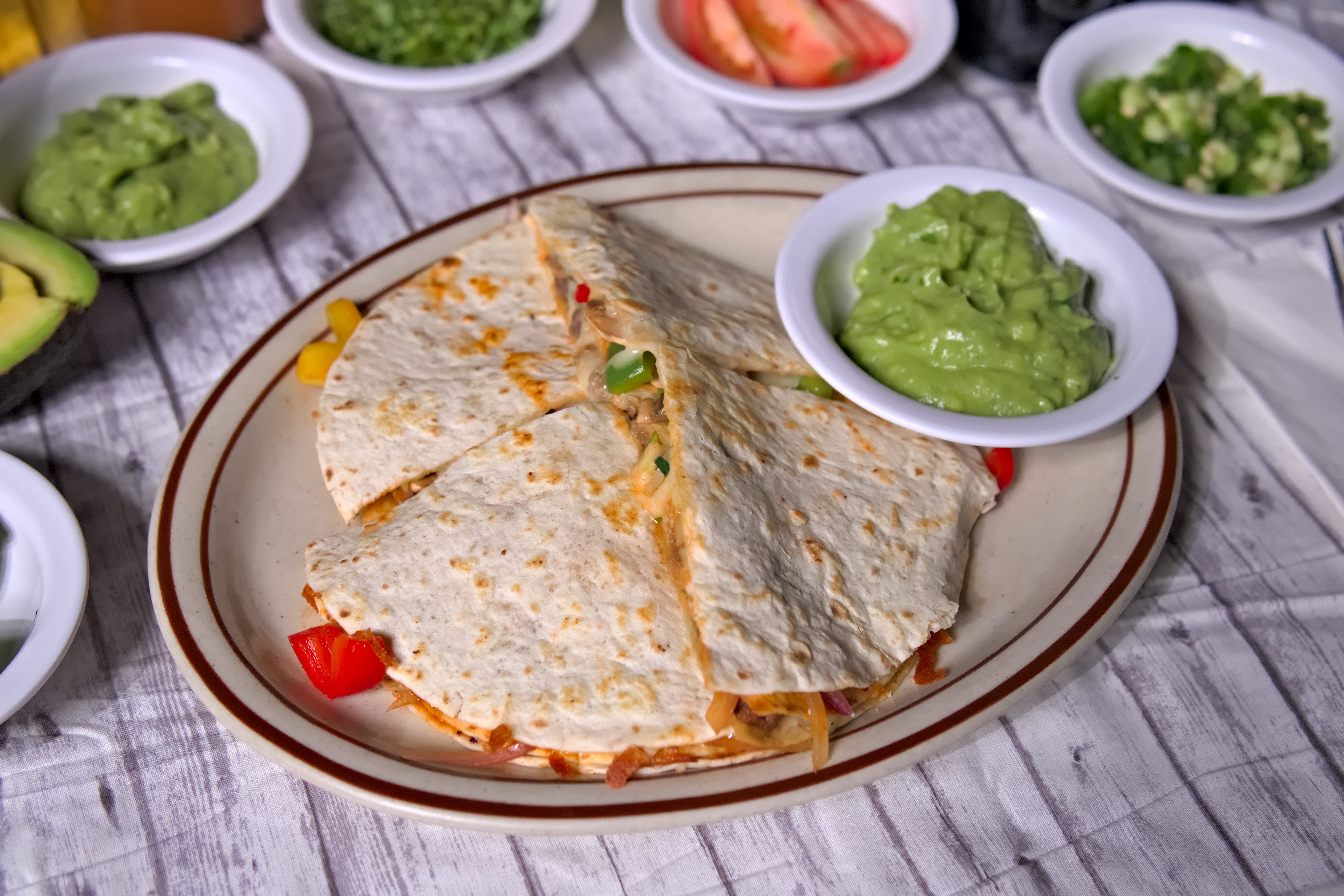 Arranged Food and Objects