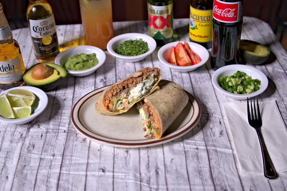 Arranged Food and Objects