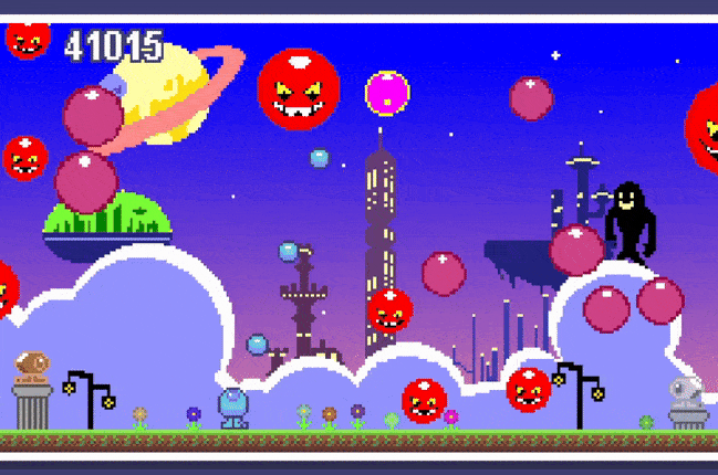 Gameplay of original GoobnBalloons gif that links to itch.io page